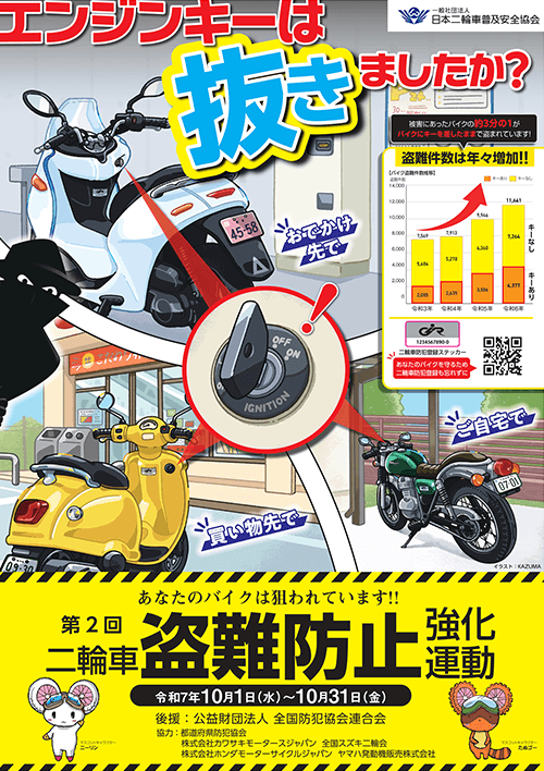 二輪車盗難防止強化運動