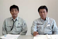 水口さん（右）と山本さん