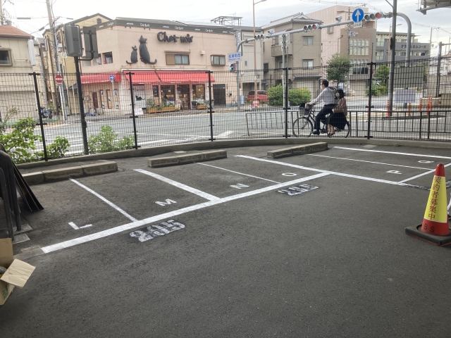四ノ宮伽月極駐車場　　パンツ３本セット くるまや(30064)（月極駐車場）|長野県松本市筑摩三丁目1-8